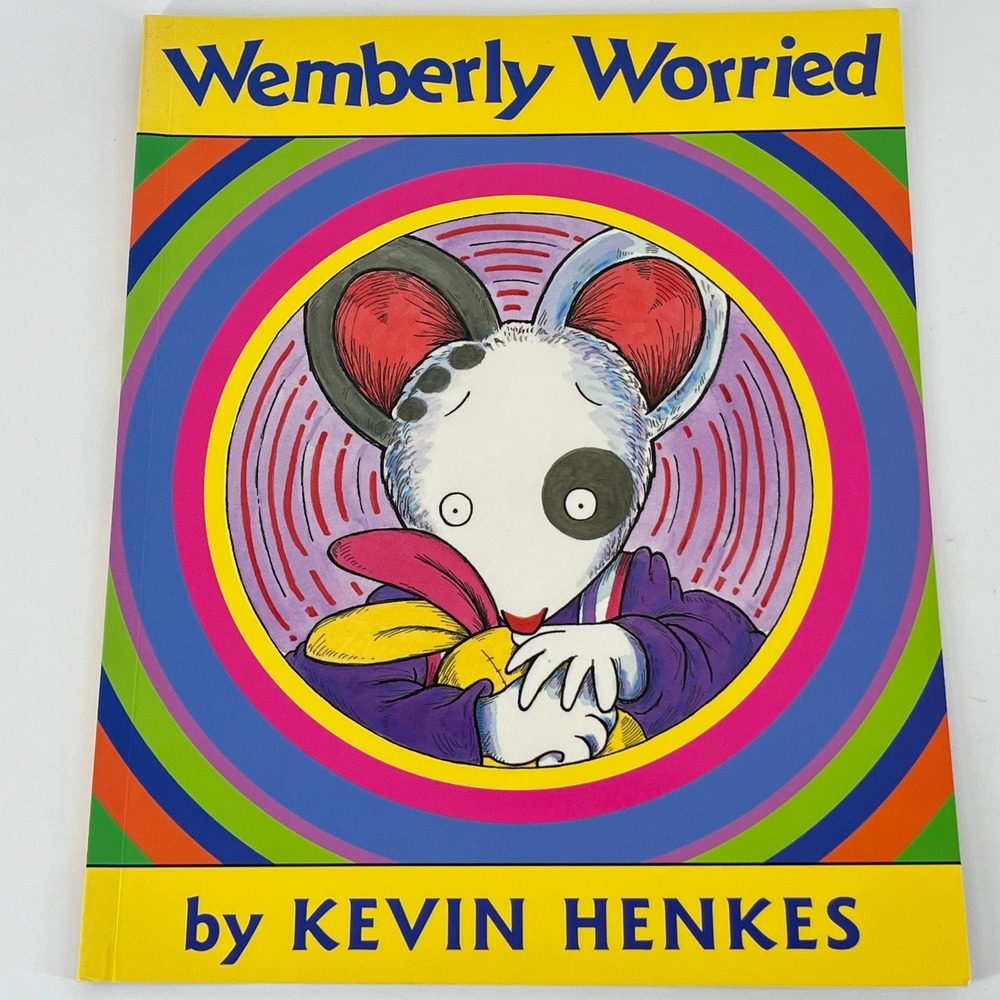 Wemberly Worried Kevin Henkes Childrens Paperback Book First Day